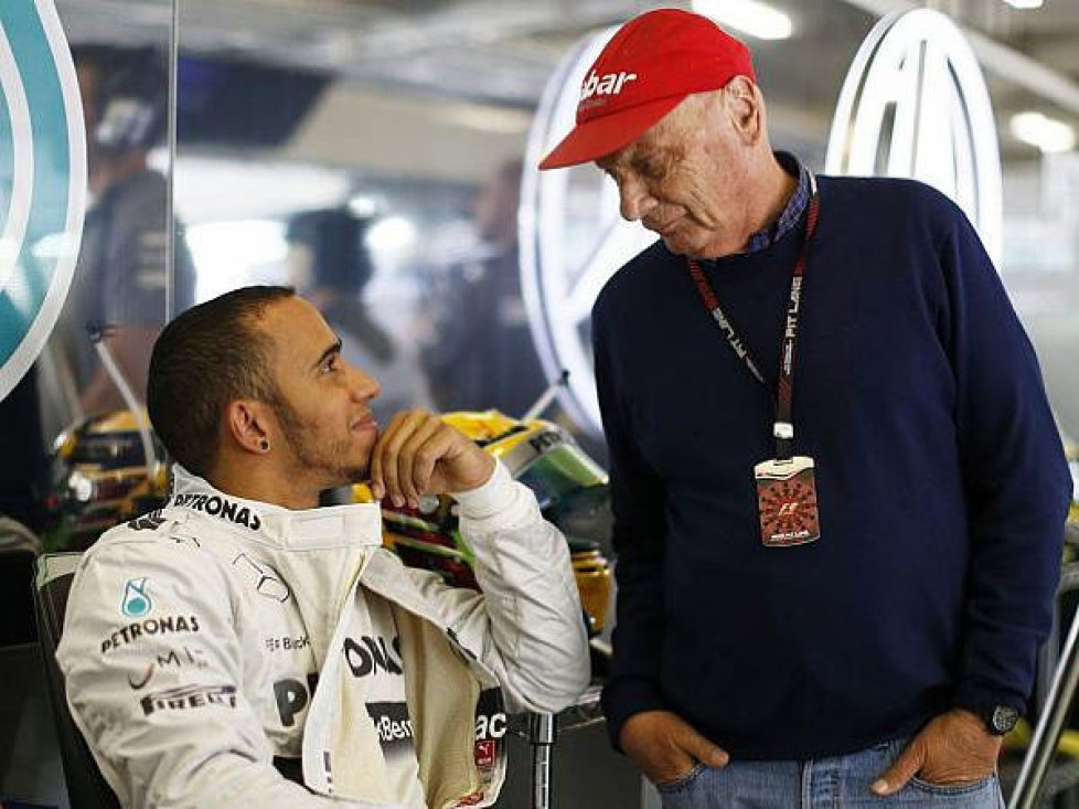 Lewis Hamilton, Niki Lauda