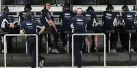 Williams Pitwall Kommandostand Boxenmauer