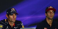 Bild zum Inhalt: Webber bestätigt Ricciardo: "Entscheidung gefallen"