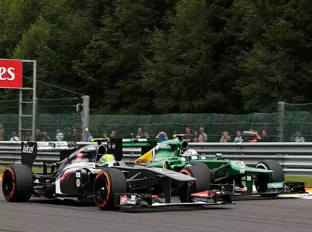 Esteban Gutierrez, Giedo van der Garde Titel-Bild zur News: Esteban Gutierrez, Giedo van der Garde