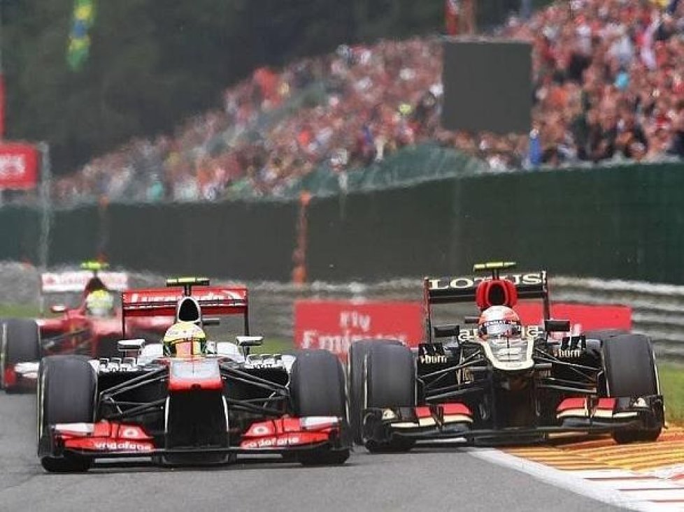 Sergio Perez, Romain Grosjean