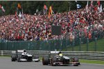 Esteban Gutierrez (Sauber) und Valtteri Bottas (Williams) 