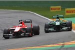 Jules Bianchi (Marussia) und Charles Pic (Caterham) 