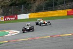 Esteban Gutierrez (Sauber) vor Adrian Sutil (Force India) 