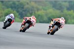 Jorge Lorenzo vor Marc Marquez und Daniel Pedrosa 