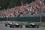 Esteban Gutierrez (Sauber) und und Giedo van der Garde (Caterham) 