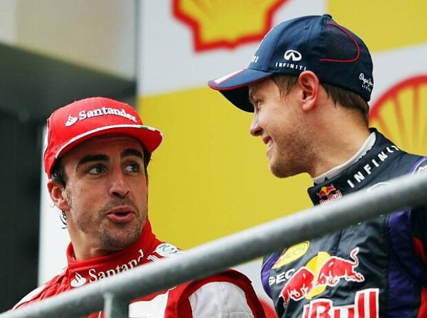 Fernando Alonso, Sebastian Vettel