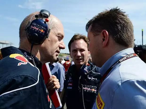 Adrian Newey, Christian Horner Titel-Bild zur News: Adrian Newey, Christian Horner