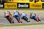 Luis Salom vor Alex Rins und Maverick Vinales 