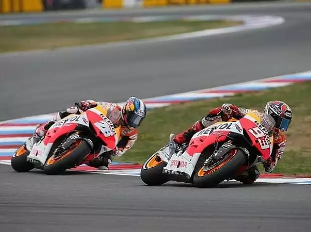 Daniel Pedrosa, Marc Marquez Titel-Bild zur News: Daniel Pedrosa, Marc Marquez