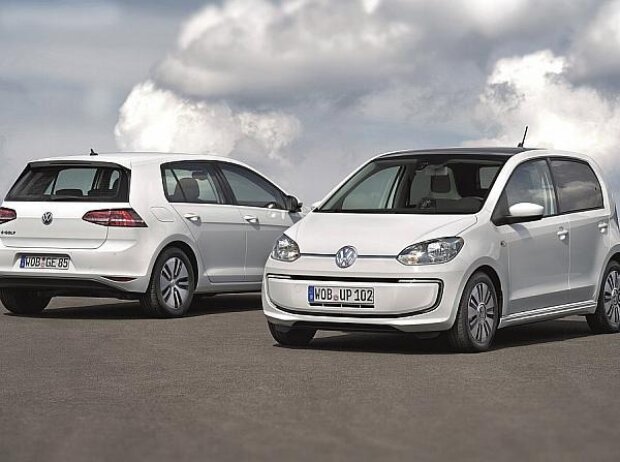 Titel-Bild zur News: Volkswagen E-Up und E-Golf