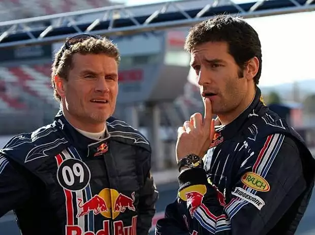 David Coulthard, Mark Webber Titel-Bild zur News: David Coulthard, Mark Webber