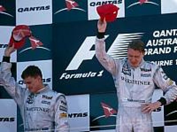 David Coulthard und Mika Häkkinen David Coulthard und Mika Häkkinen