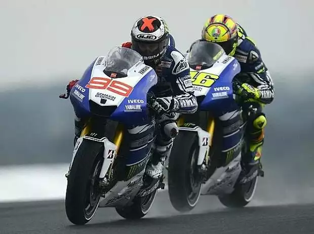 Valentino Rossi, Jorge Lorenzo Titel-Bild zur News: Valentino Rossi, Jorge Lorenzo