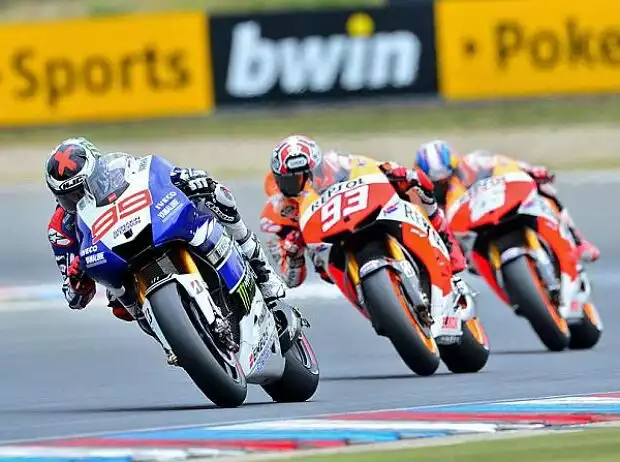 Jorge Lorenzo, Marc Marquez, Daniel Pedrosa Titel-Bild zur News: Jorge Lorenzo, Marc Marquez, Daniel Pedrosa