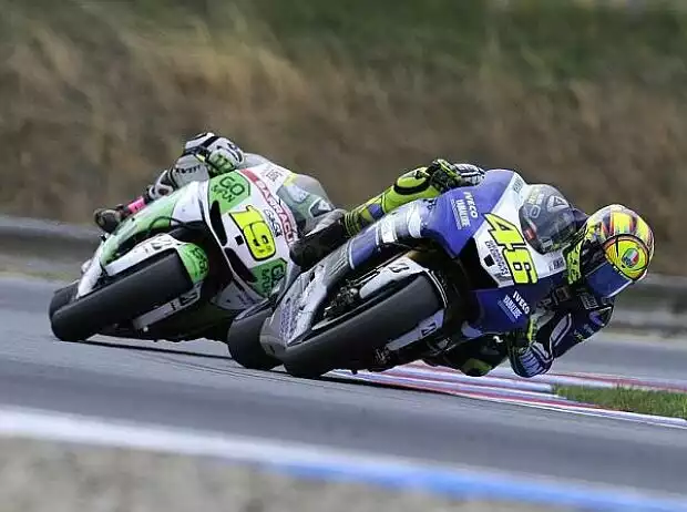 Alvaro Bautista, Valentino Rossi Titel-Bild zur News: Alvaro Bautista, Valentino Rossi
