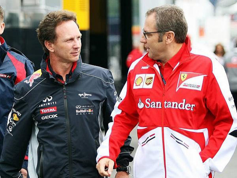 Christian Horner, Stefano Domenicali