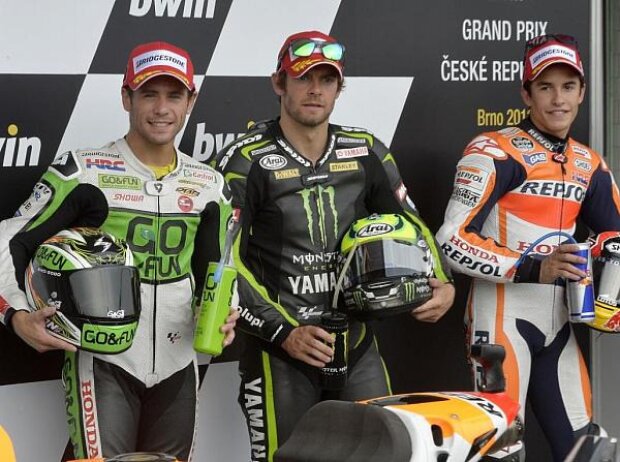 Cal Crutchlow, Alvaro Bautista, Marc Marquez