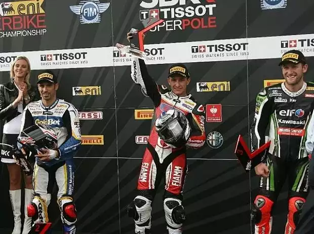Ayrton Badovini, Marco Melandri, Tom Sykes Titel-Bild zur News: Ayrton Badovini, Marco Melandri, Tom Sykes