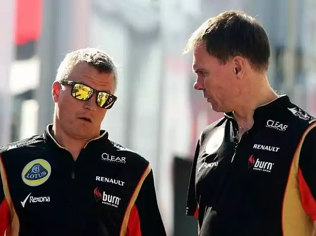 Kimi Räikkönen und Alan Permane Titel-Bild zur News: Kimi Räikkönen und Alan Permane