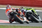 Marc Marquez hinter Valentino Rossi