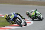 Valentino Rossi vor Alvaro Bautista 