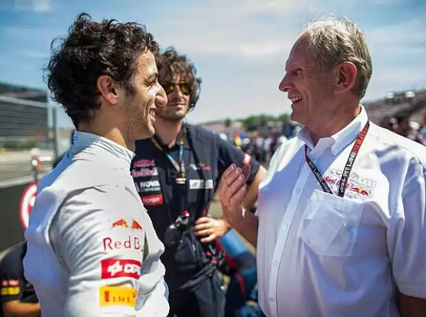 Daniel Ricciardo, Helmut Marko Titel-Bild zur News: Daniel Ricciardo, Helmut Marko