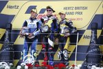 Takaaki Nakagami, Scott Redding und Thomas Lüthi 