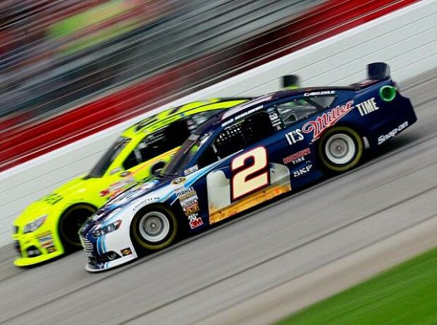 Paul Menard, Brad Keselowski Paul Menard, Brad Keselowski