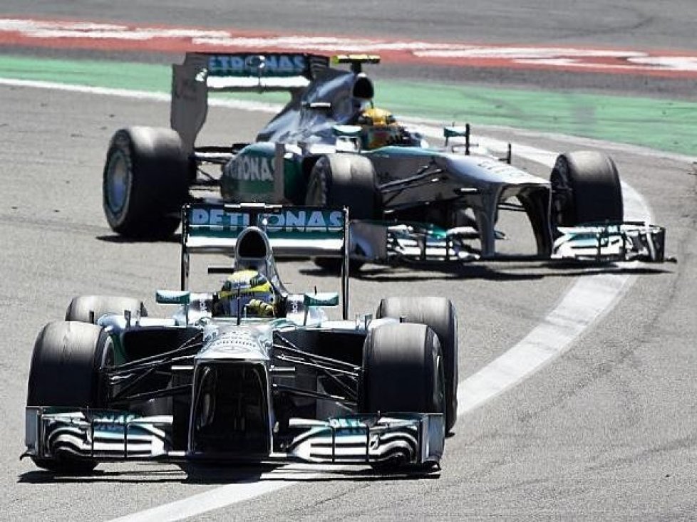 Nico Rosberg, Lewis Hamilton