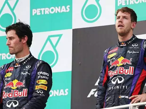 Mark Webber, Sebastian Vettel Titel-Bild zur News: Mark Webber, Sebastian Vettel