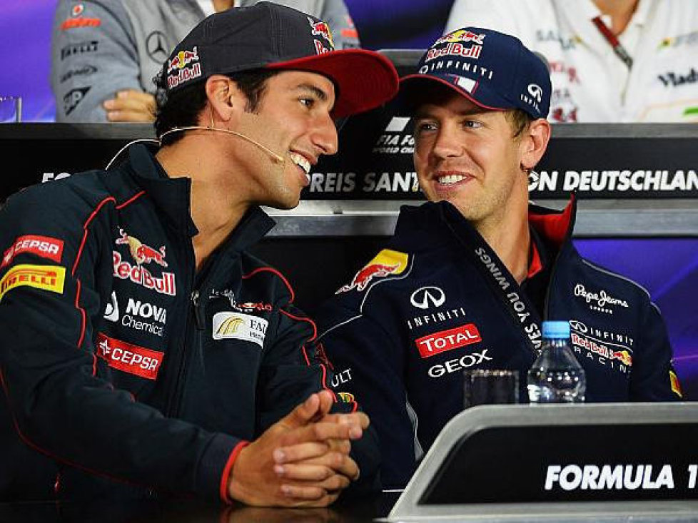 Sebastian Vettel, Daniel Ricciardo