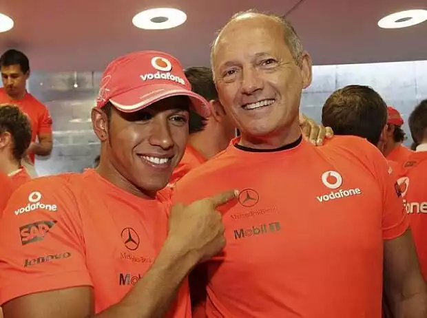 Titel-Bild zur News: Lewis Hamilton, Ron Dennis