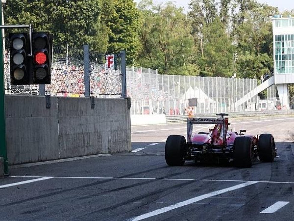 Felipe Massa, rote Ampel