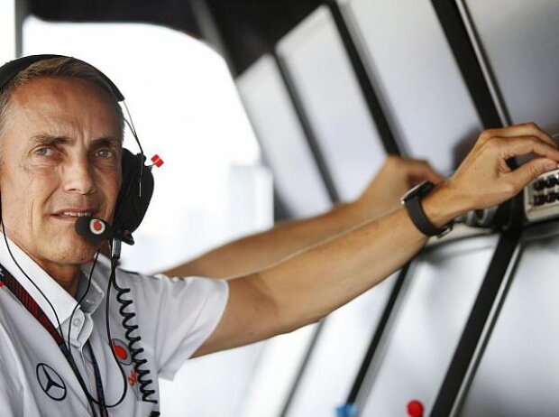 Martin Whitmarsh, Kommandostand Martin Whitmarsh, Kommandostand