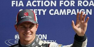 Hülkenberg auf Startplatz drei: "Eine super Überraschung"