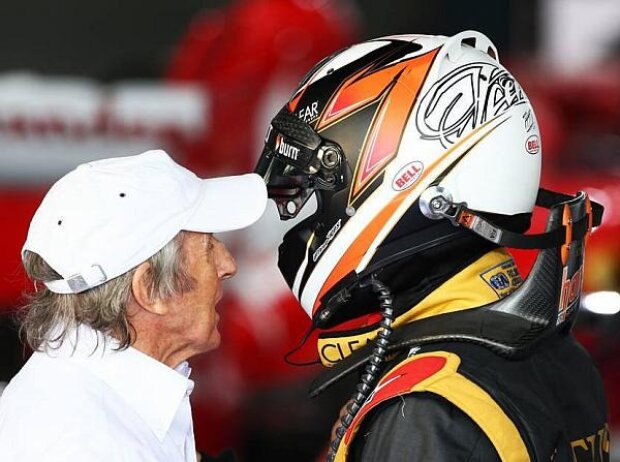 Titel-Bild zur News: Jackie Stewart, Kimi Räikkönen