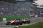 Jules Bianchi (Marussia) und Max Chilton (Marussia) 