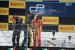 Adrian Quaife-Hobbs (Hilmer), Alexander Rossi und Julian Leal (Racing Engineering) 