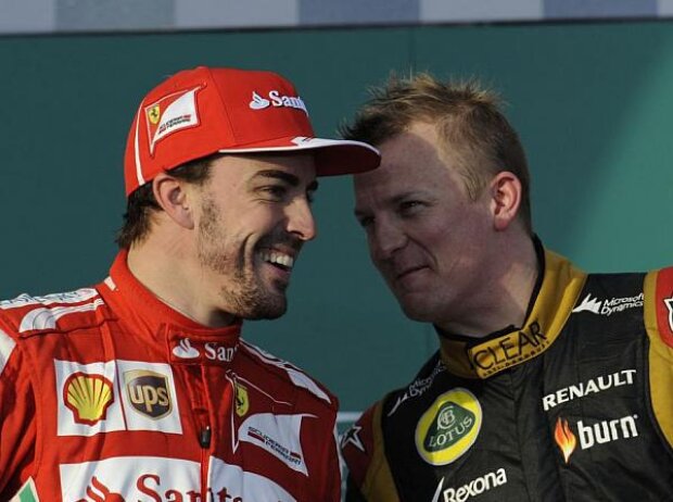 Fernando Alonso, Kimi Räikkönen