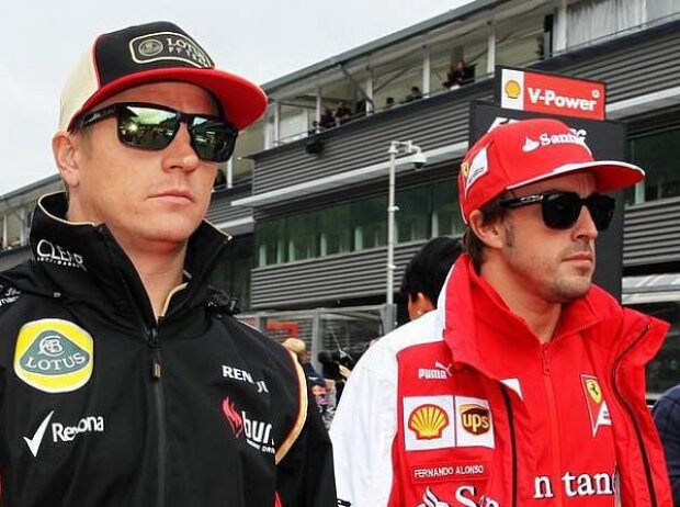 Fernando Alonso, Kimi Räikkönen