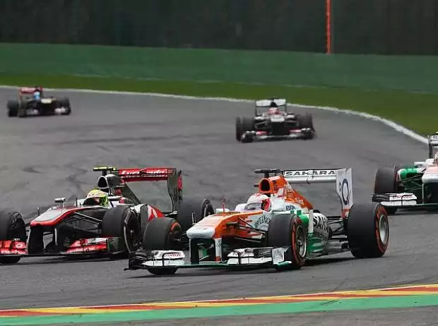 Sergio Perez, Paul di Resta Titel-Bild zur News: Sergio Perez, Paul di Resta