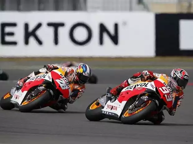 Marc Marquez, Daniel Pedrosa Titel-Bild zur News: Marc Marquez, Daniel Pedrosa