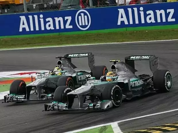Lewis Hamilton, Nico Rosberg Titel-Bild zur News: Lewis Hamilton, Nico Rosberg