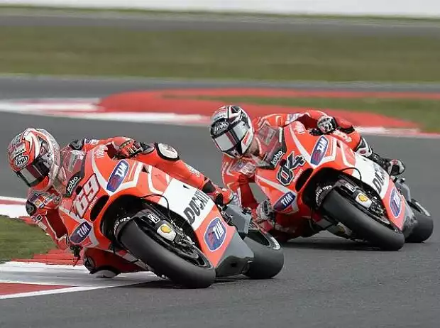 Titel-Bild zur News: Andrea Dovizioso, Nicky Hayden