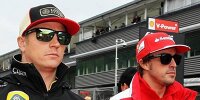 Bild zum Inhalt: Räikkönen: "Freue mich auf Zusammenarbeit mit Fernando"