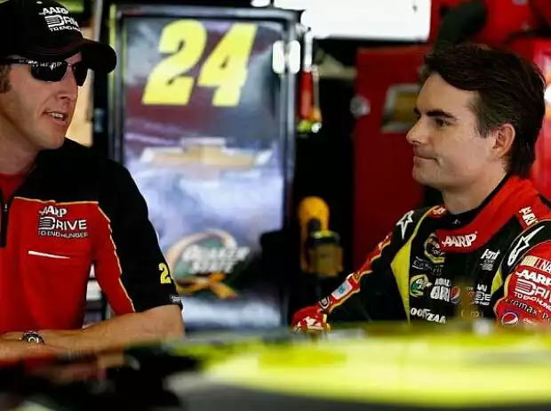 Jeff Gordon und Alan Gustafson Titel-Bild zur News: Jeff Gordon und Alan Gustafson