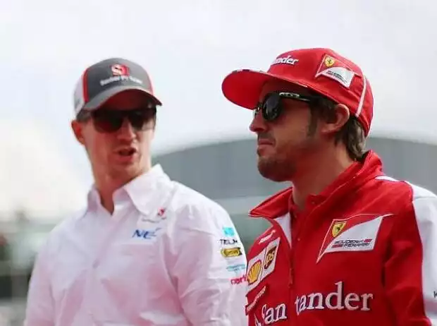 Nico Hülkenberg, Fernando Alonso Titel-Bild zur News: Nico Hülkenberg, Fernando Alonso