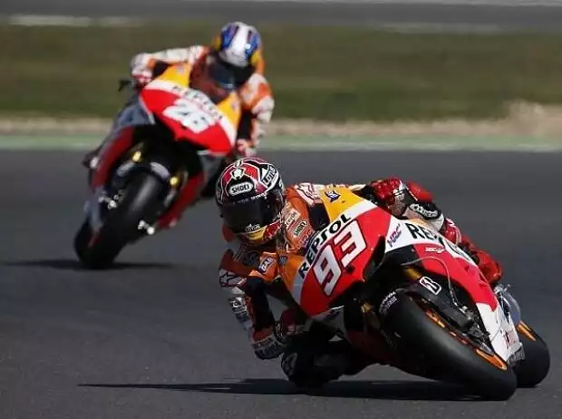 Marc Marquez, Daniel Pedrosa Titel-Bild zur News: Marc Marquez, Daniel Pedrosa
