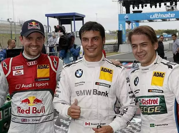 Jamie Green, Bruno Spengler, Augusto Farfus Titel-Bild zur News: Jamie Green, Bruno Spengler, Augusto Farfus